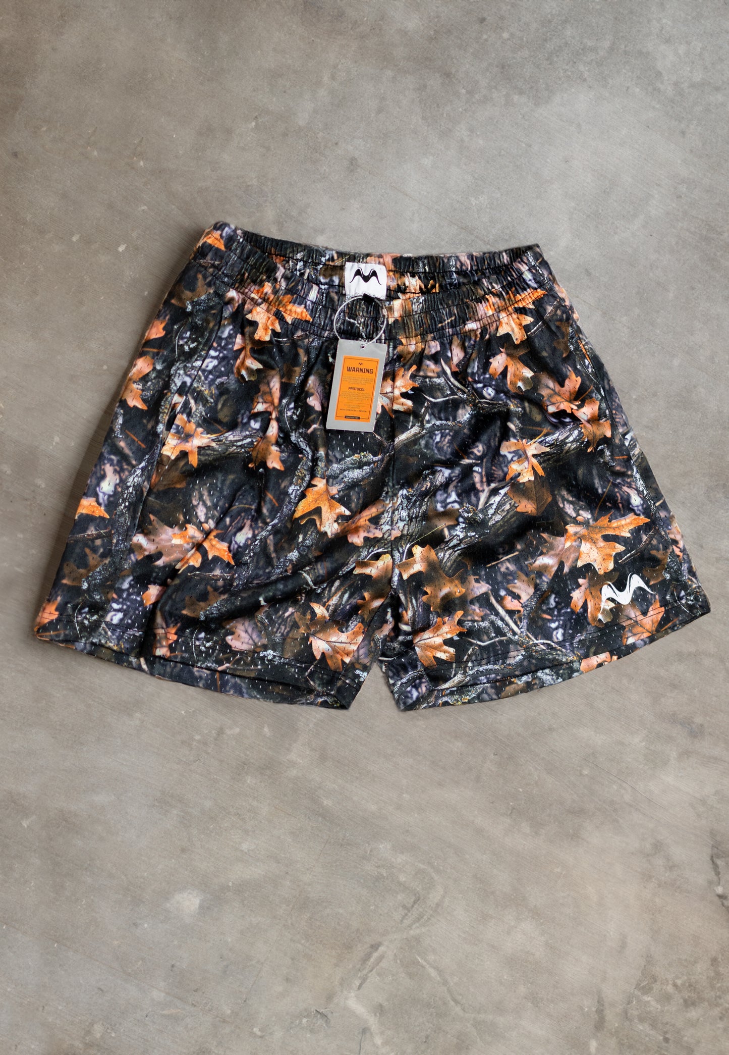 Autumn Camo Mesh Shorts