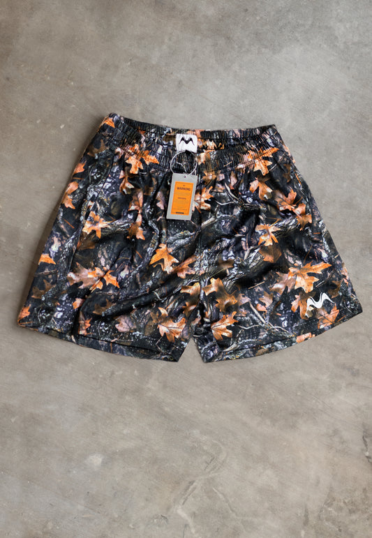 Autumn Camo Mesh Shorts